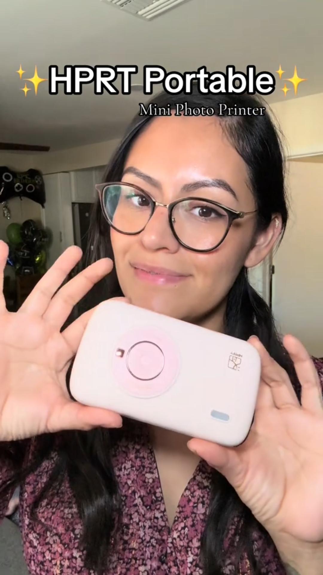 Amazon.com: HPRT Mini Photo Printer for iPhone, Smartphone with 10